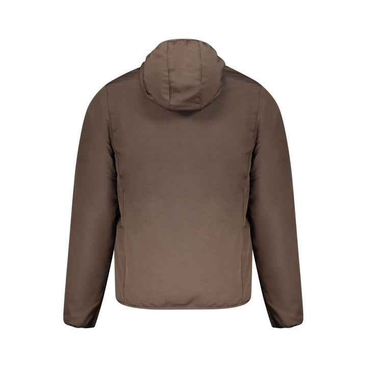 Accademia Militare Brown Polyester Men's Jacket