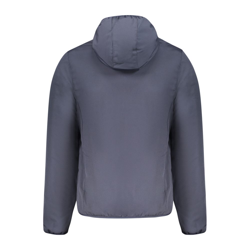 Accademia Militare Blue Polyester Shell Jacket