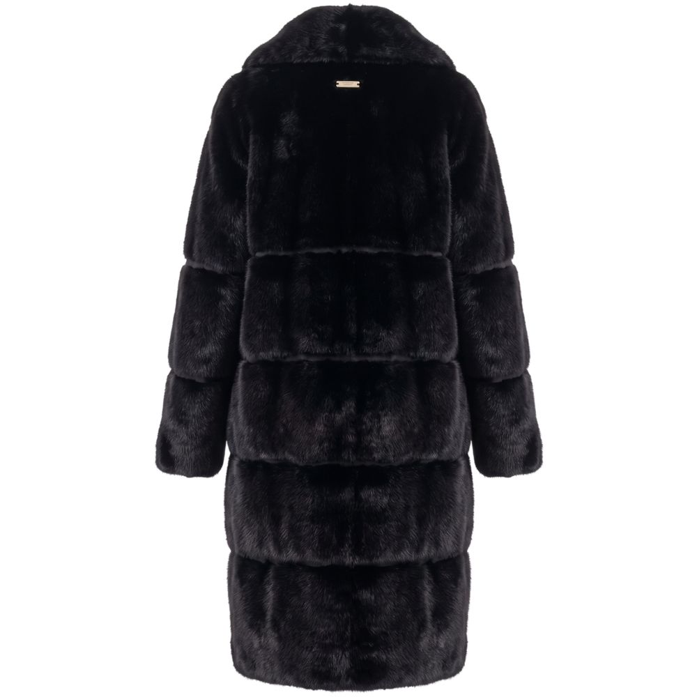 Baldinini Trend Black Polyester Women's Jacket