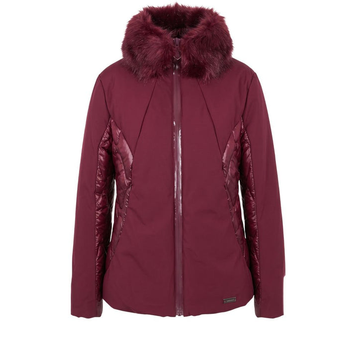 Baldinini Trend Red Nylon Women Jacket