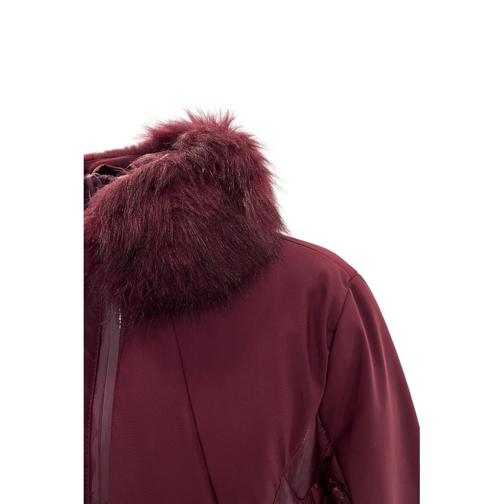 Baldinini Trend Red Nylon Women Jacket