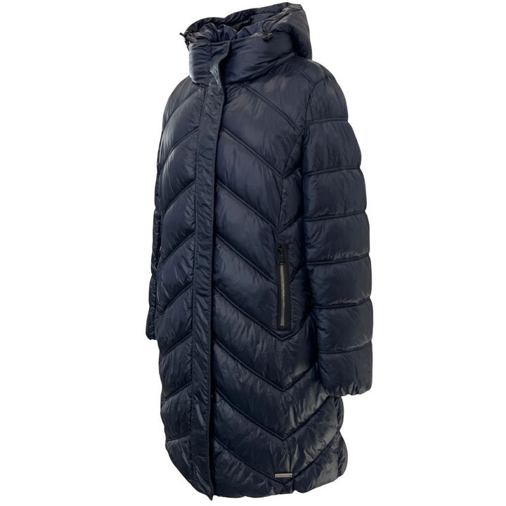 Baldinini Trend Blue Nylon Women Jacket