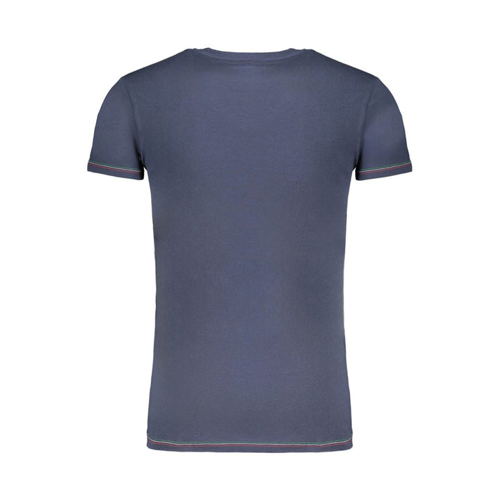 Aeronautica Militare Blue Cotton Men's T-Shirt