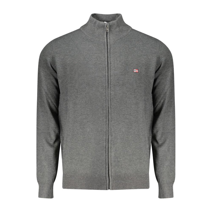 Norway 1963 Grigio Polyamide Men Cardigan