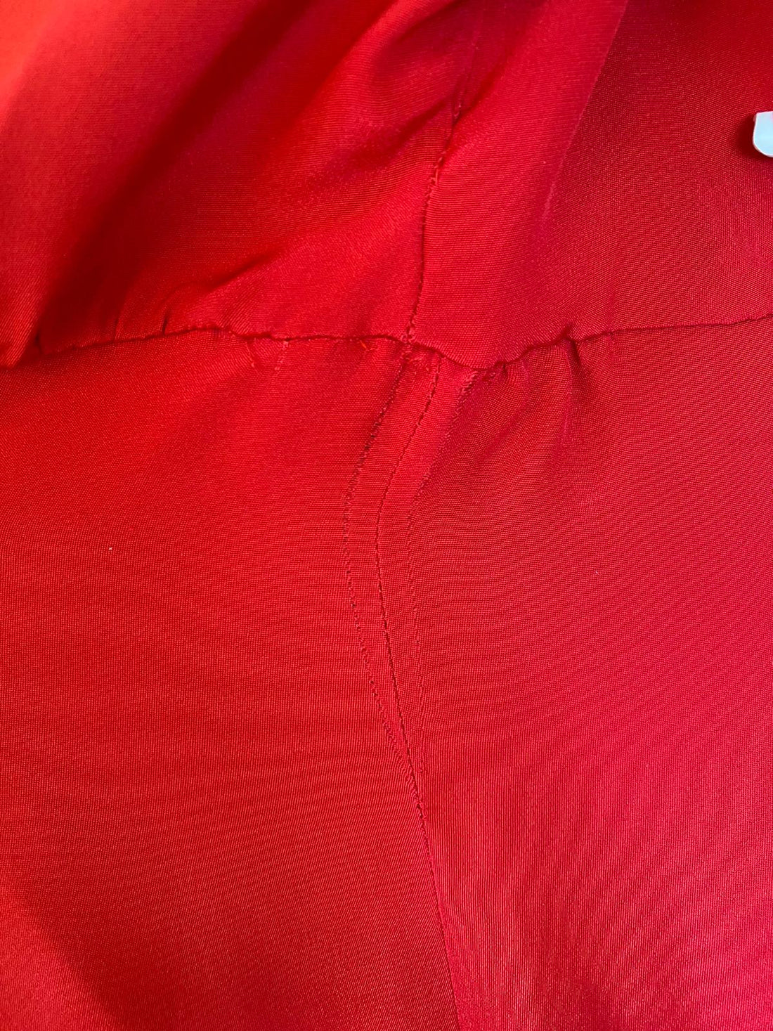 Dolce & Gabbana Red Silk Sheath A-line Knee Length Dress