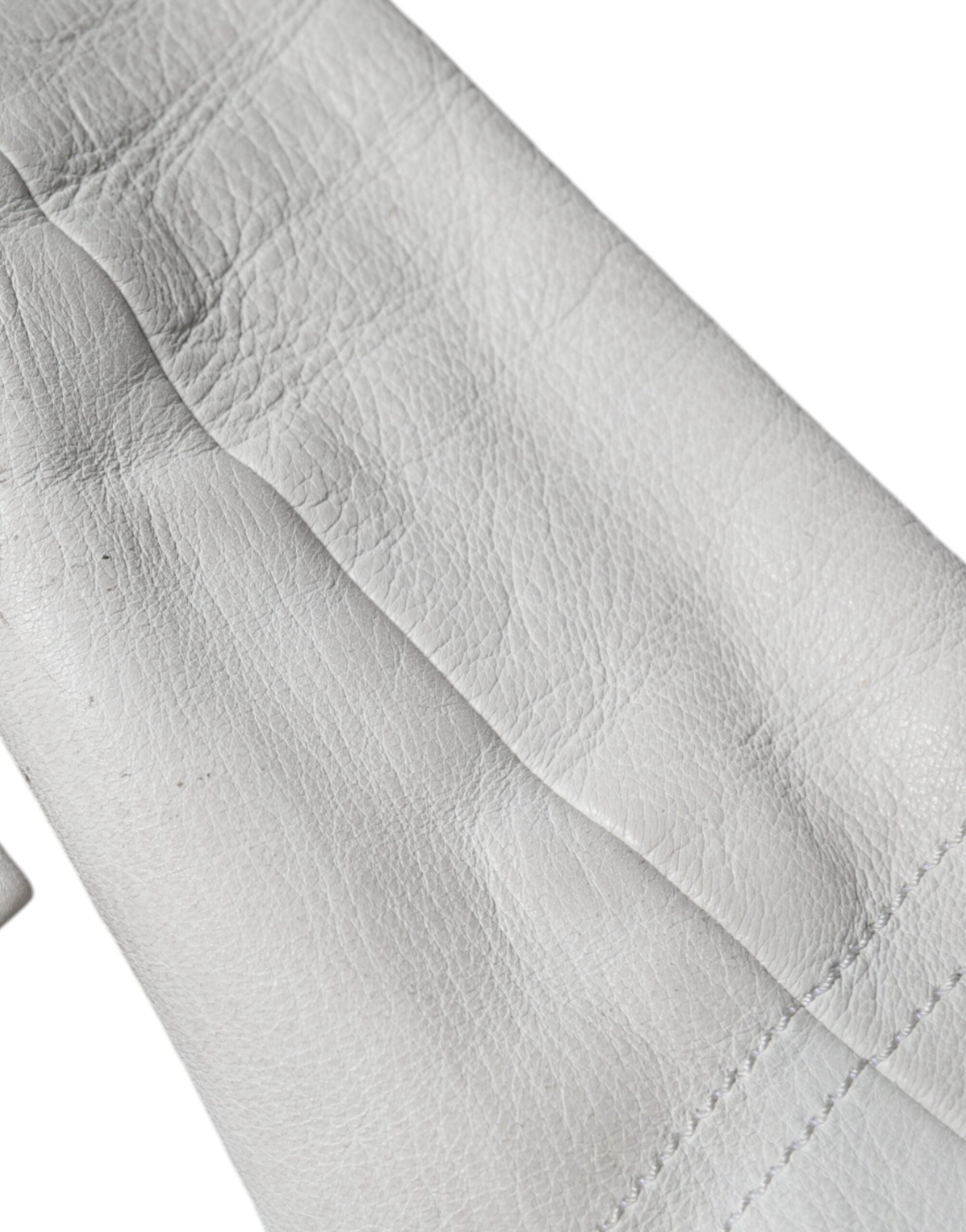 Witte Double Breasted Blazer Jas