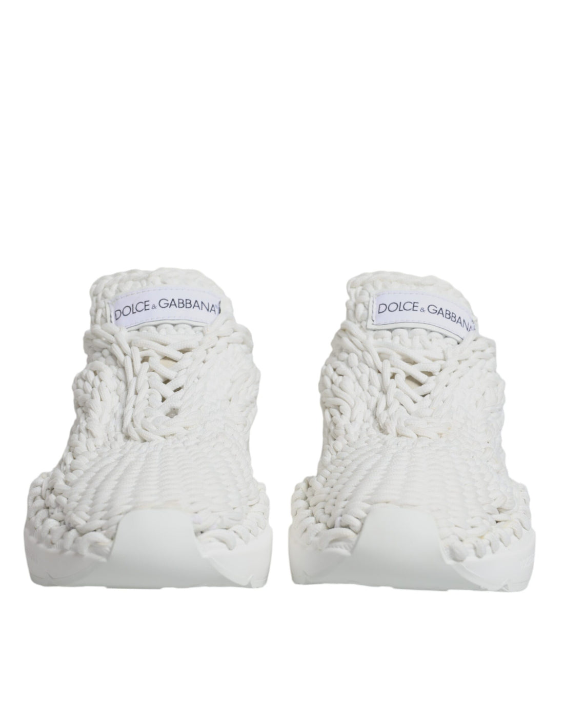 Witte gebreide Daymaster sneakers