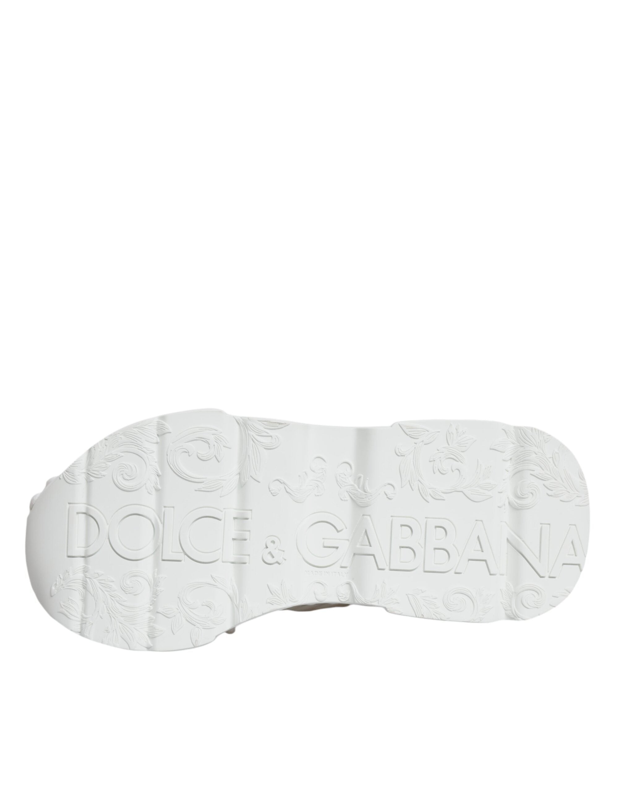 Witte gebreide Daymaster sneakers