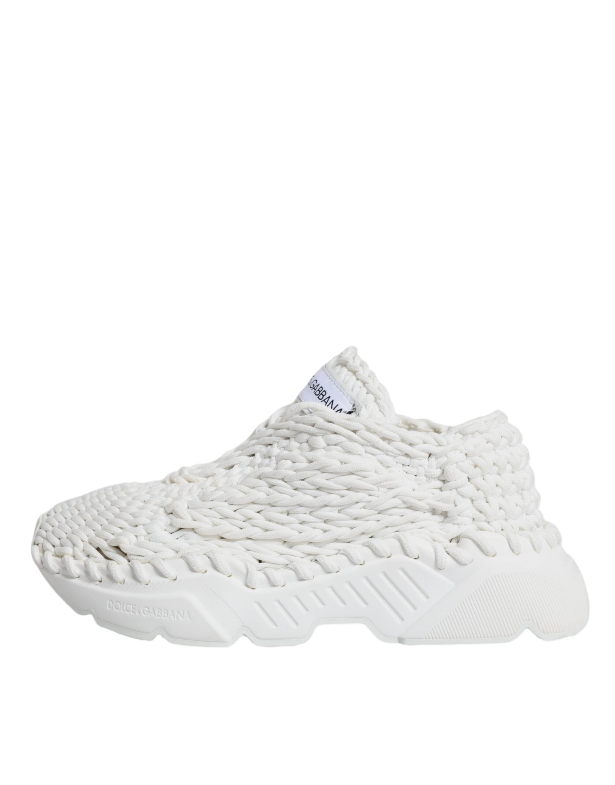 Witte gebreide Daymaster sneakers