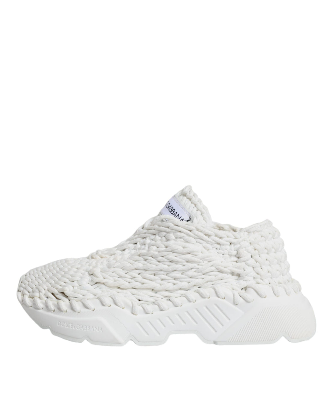 Witte gebreide Daymaster sneakers