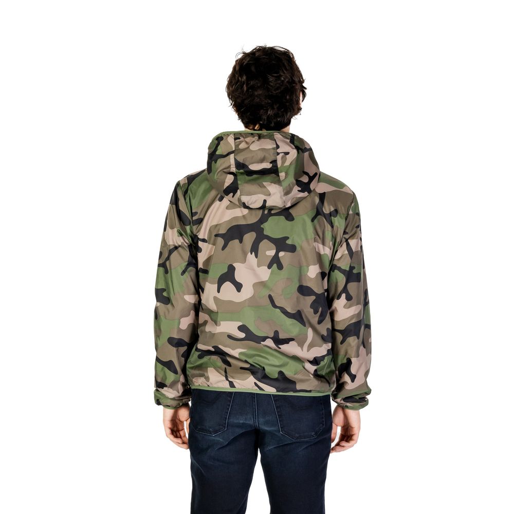 U.S. POLO ASSN. Green Polyamide Shell Jacket
