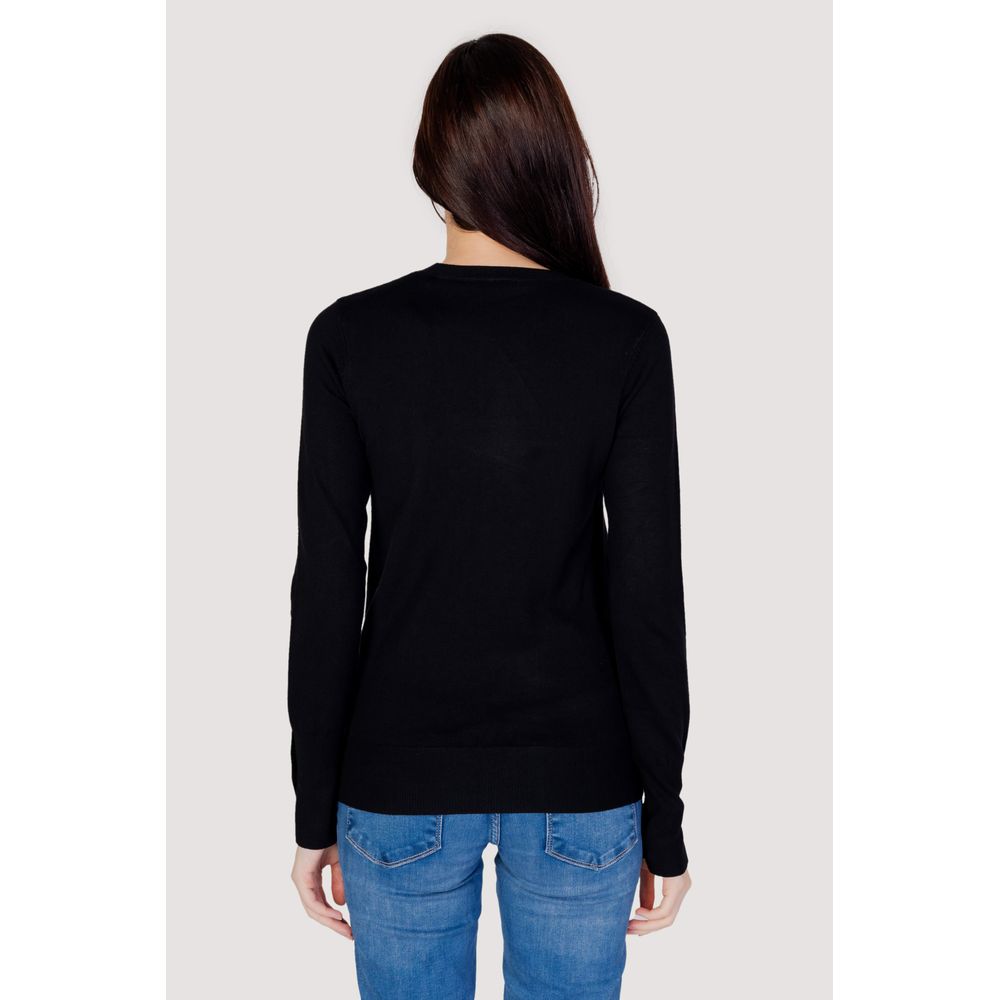 Guess Black Cotton Sweatshirt