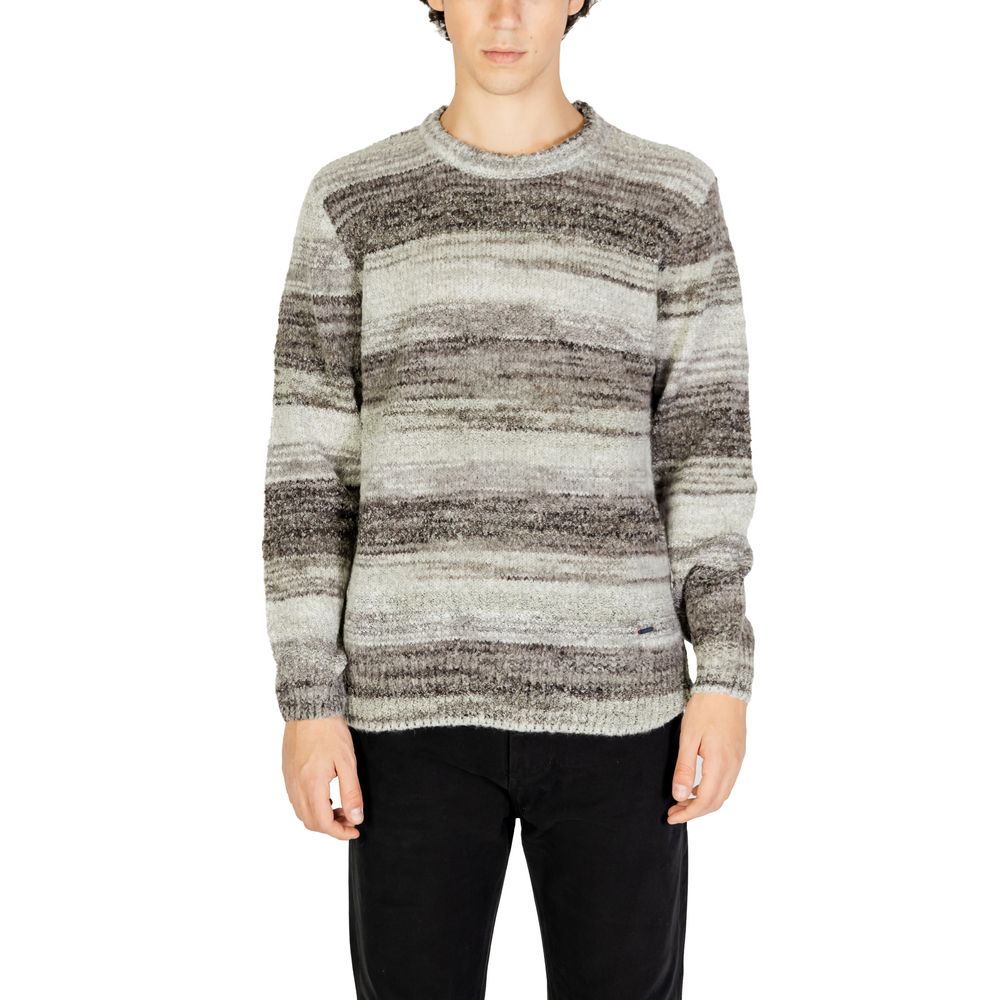 Gianni Lupo Gray Polyacrylic Sweatshirt