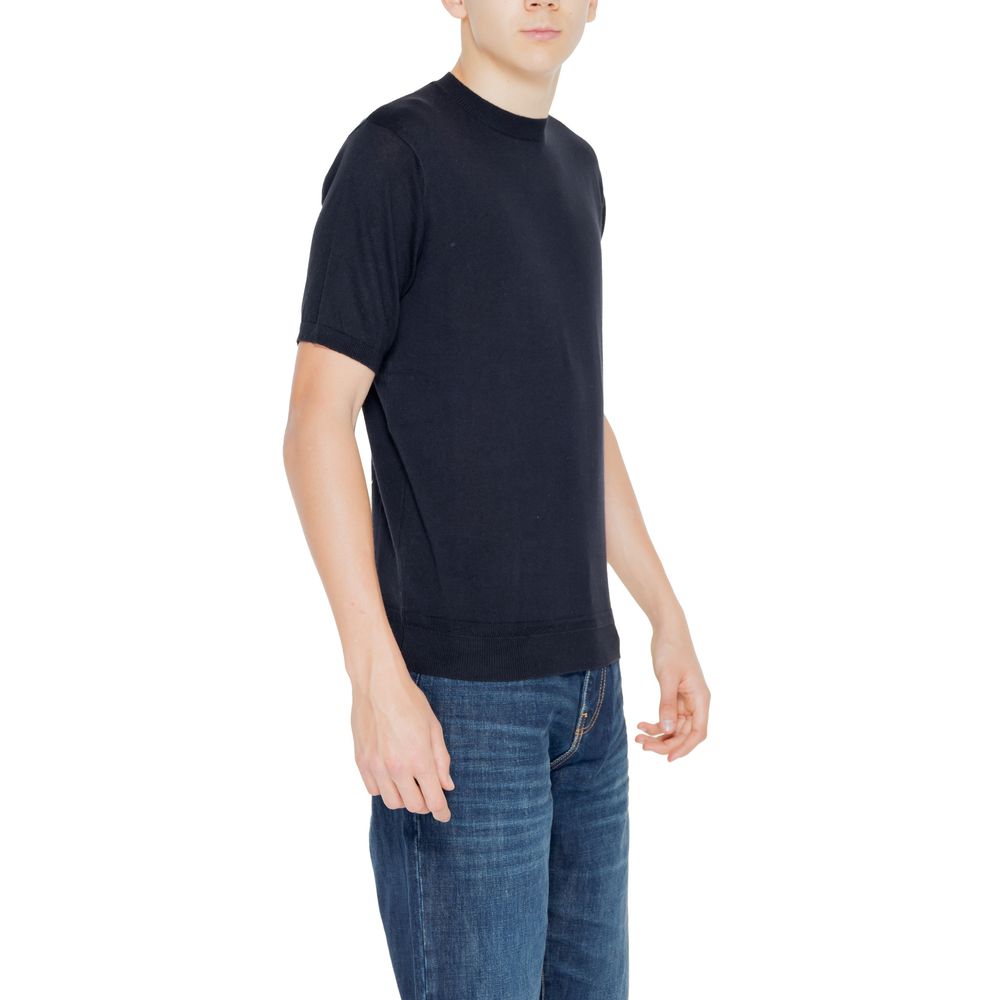 Hamaki-Ho Black Cotton Sweatshirt