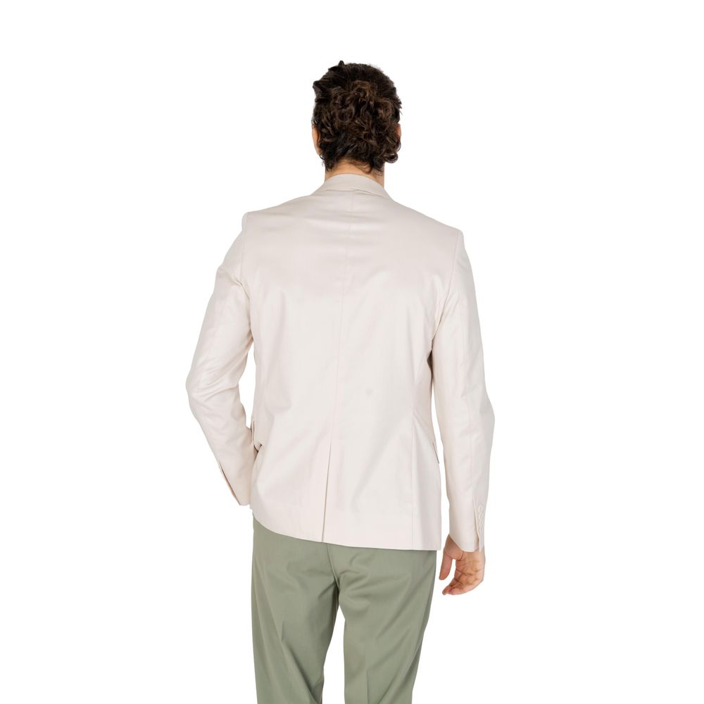 Antony Morato Beige Cotton Blazer