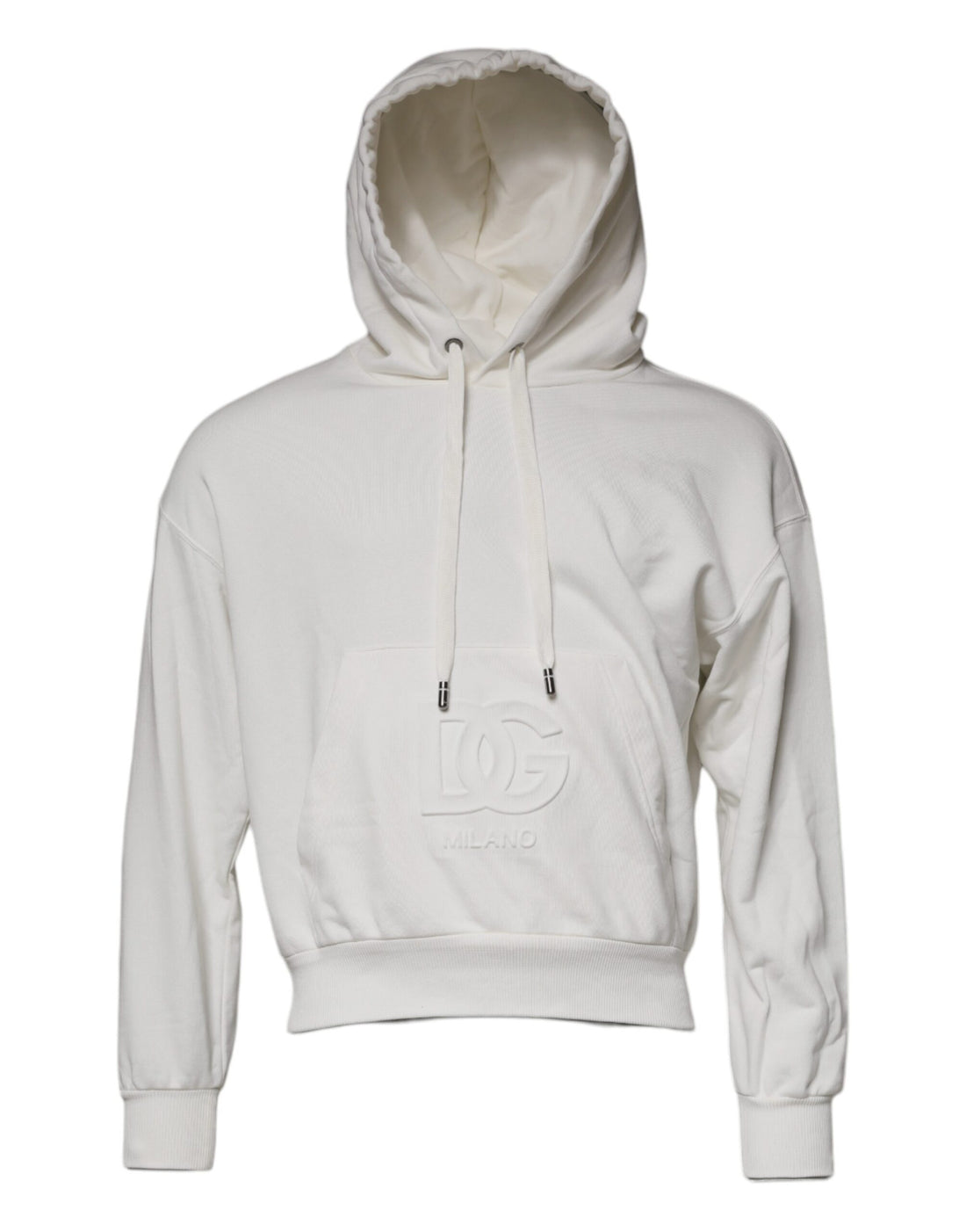 Witte Logo Hoodie Heren Sweatshirt Trui