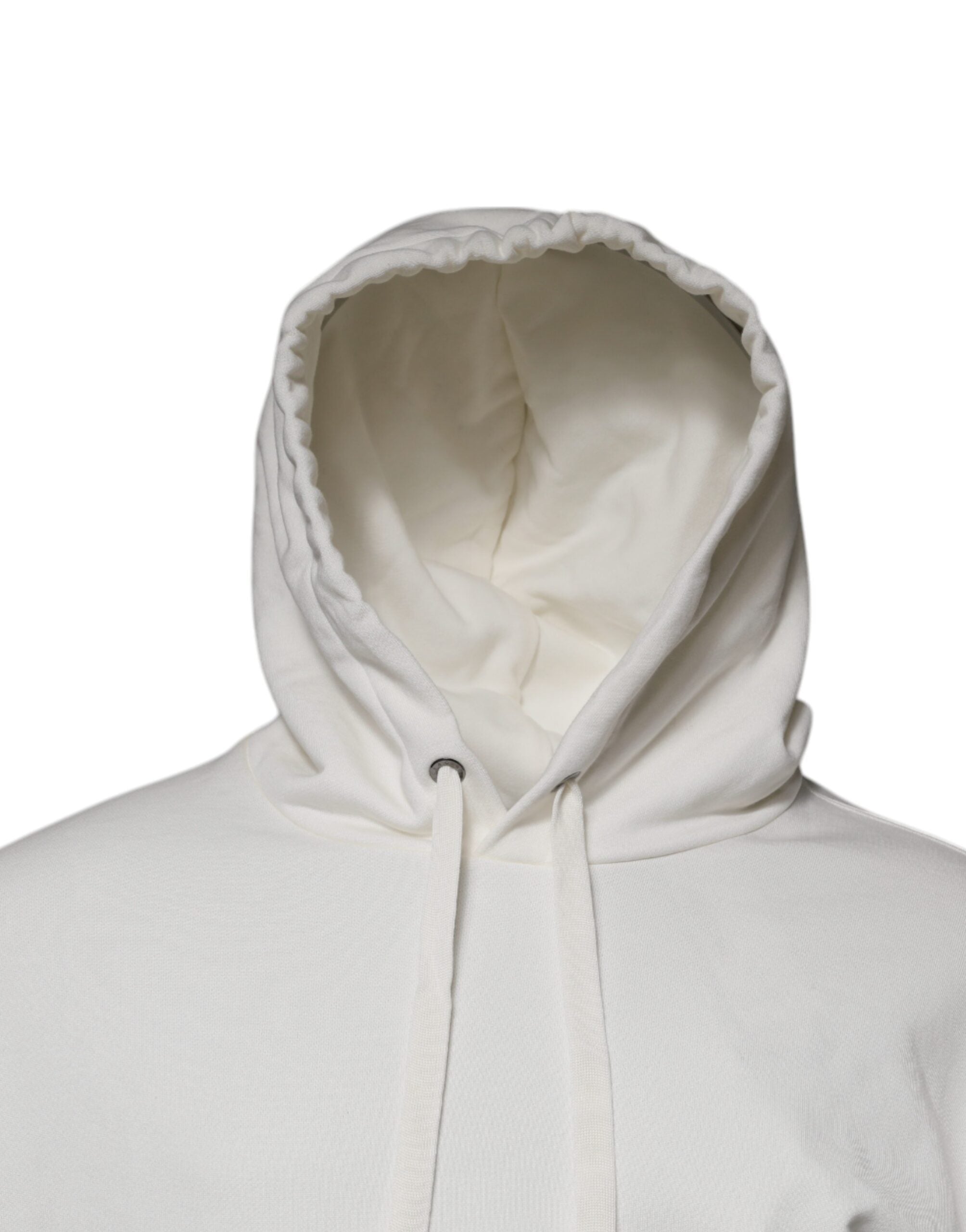 Witte Logo Hoodie Heren Sweatshirt Trui