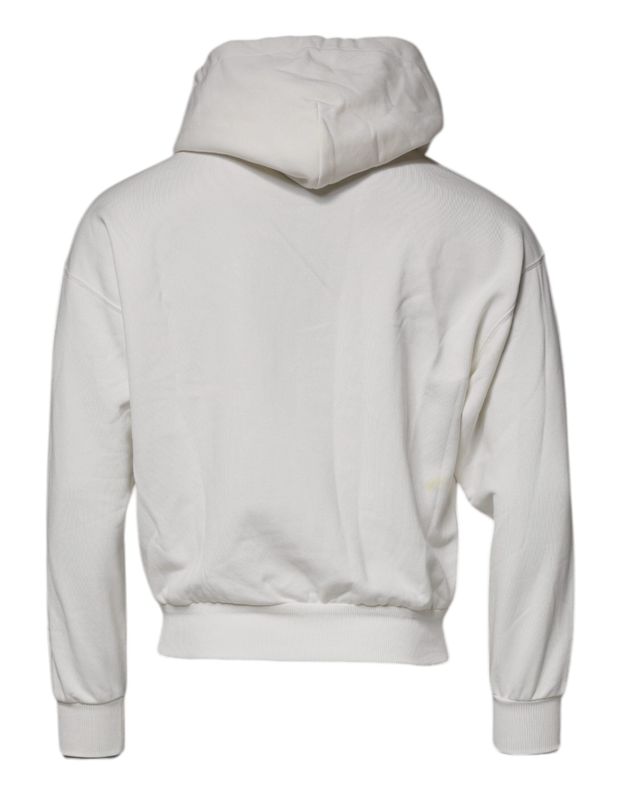 Witte Logo Hoodie Heren Sweatshirt Trui