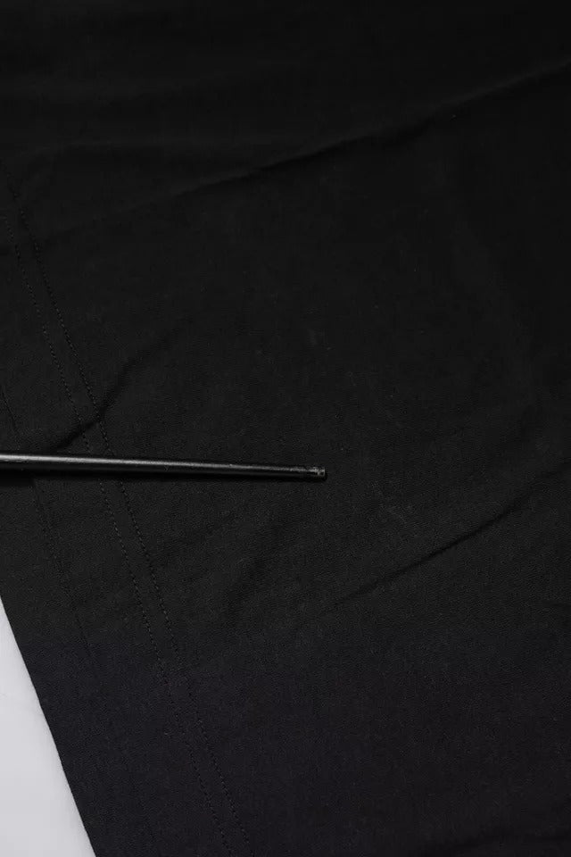 Zwart T-shirt van katoen met logoprint en korte mouwen