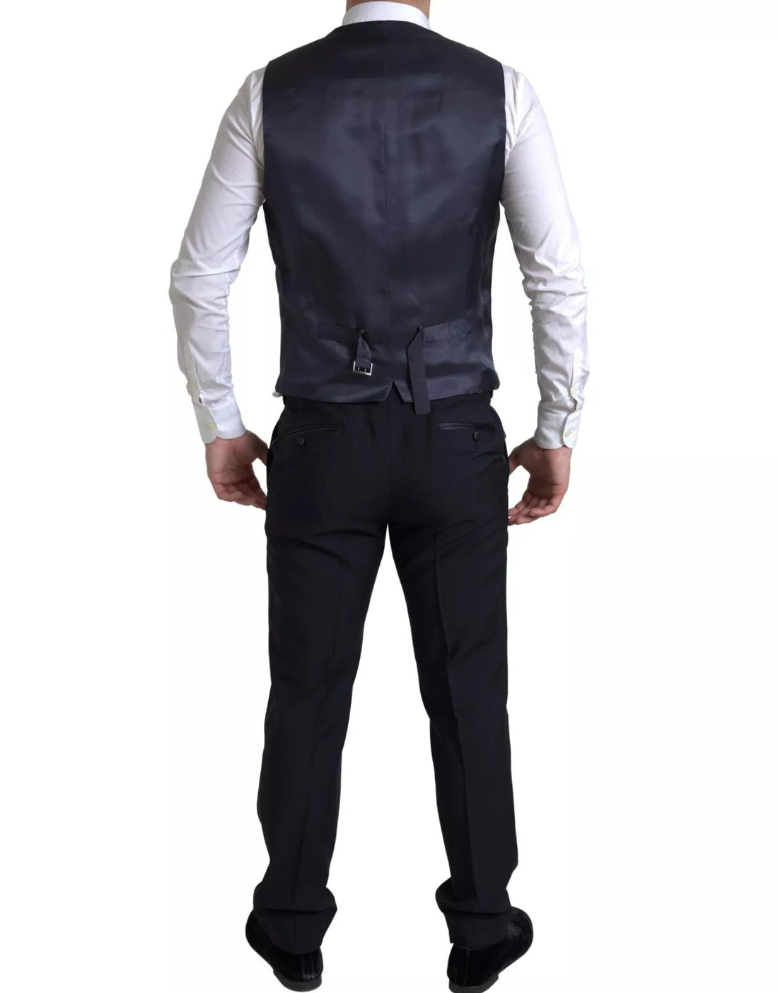 Dolce & Gabbana Blue 3 Piece Single Breasted MARTINI Suit