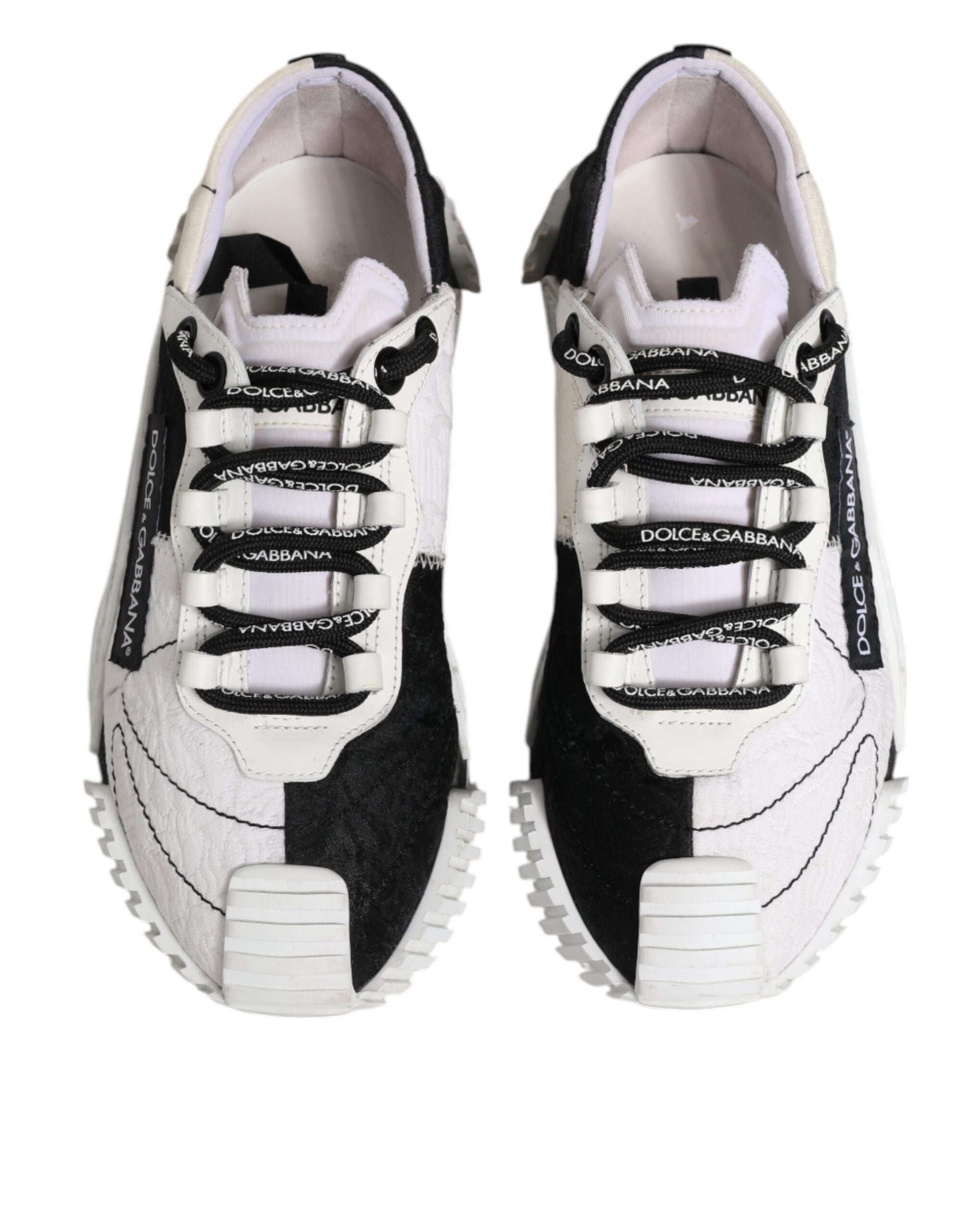 Witte Zwarte NS1 Lage Sneakers