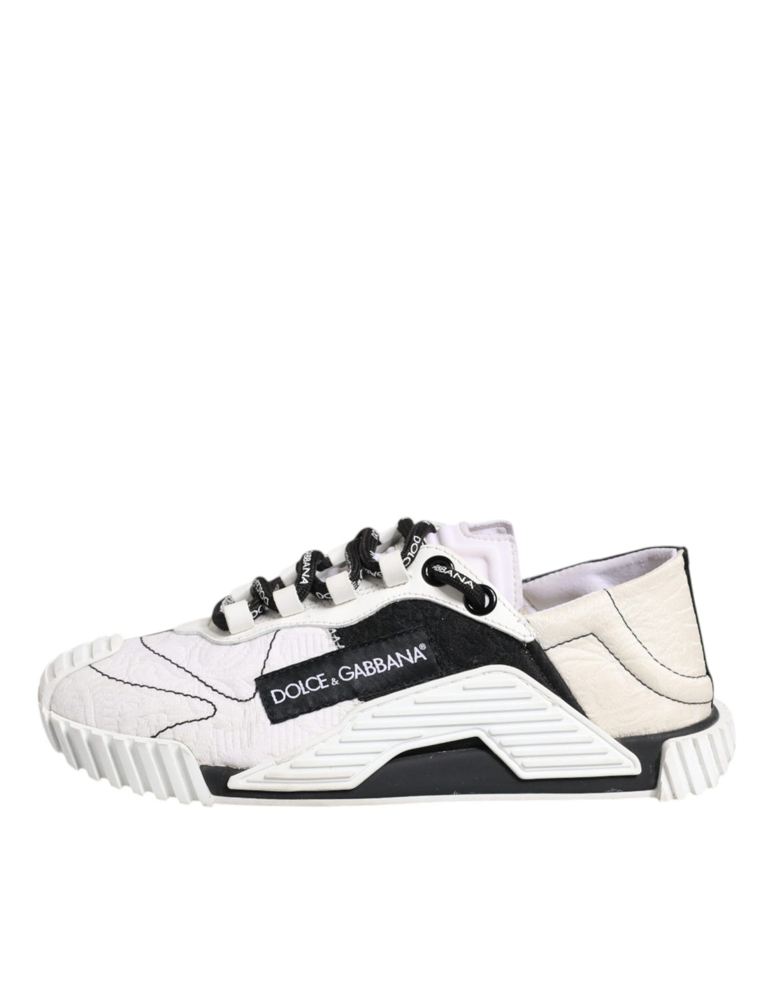 Witte Zwarte NS1 Lage Sneakers