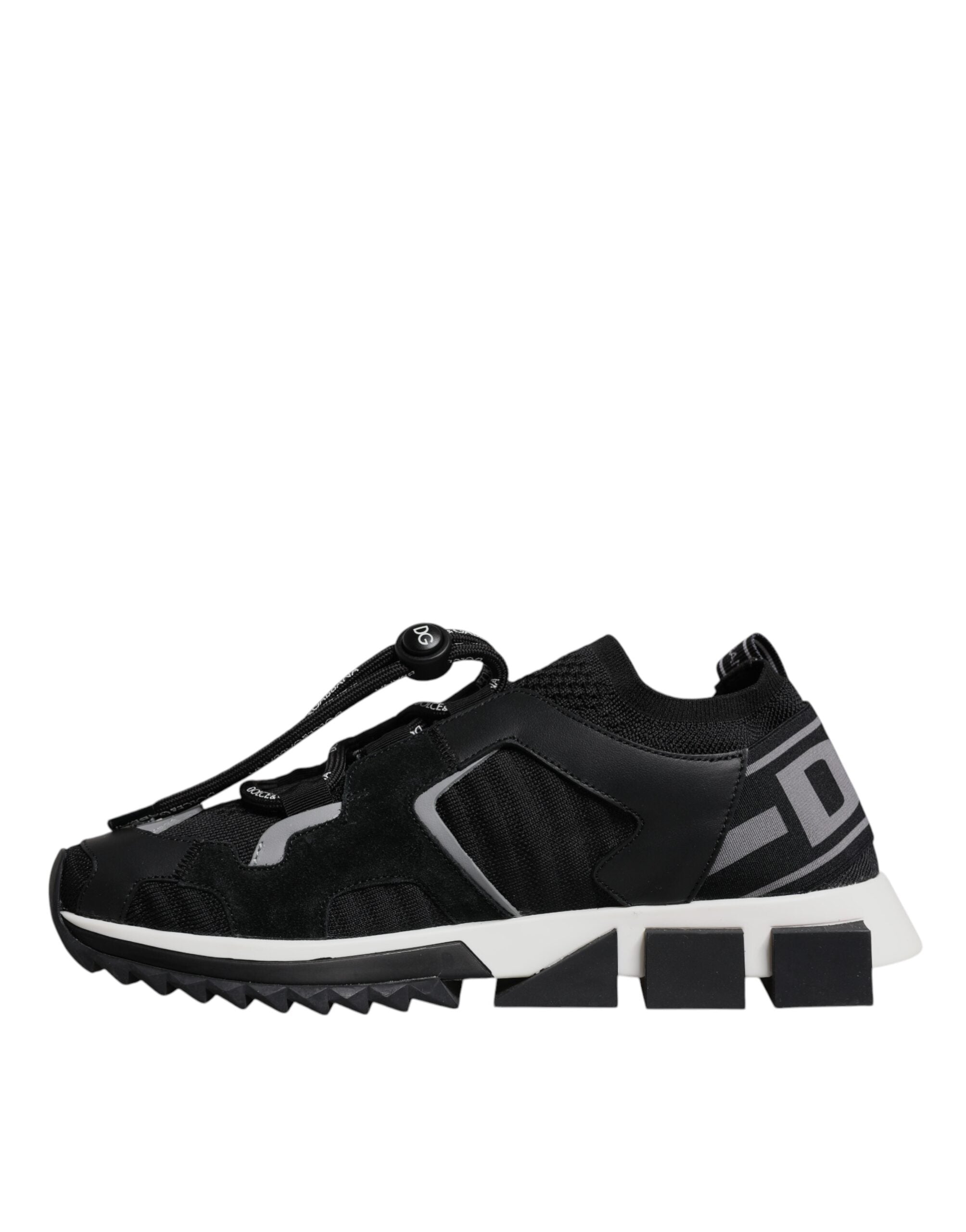 Zwarte Mesh Sorrento Trekkingsneakers
