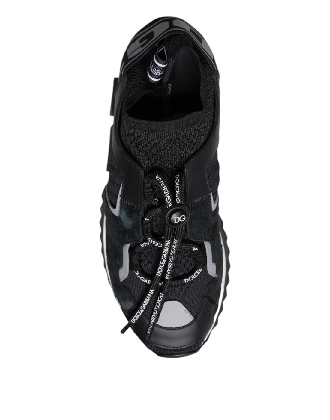 Zwarte Mesh Sorrento Trekkingsneakers