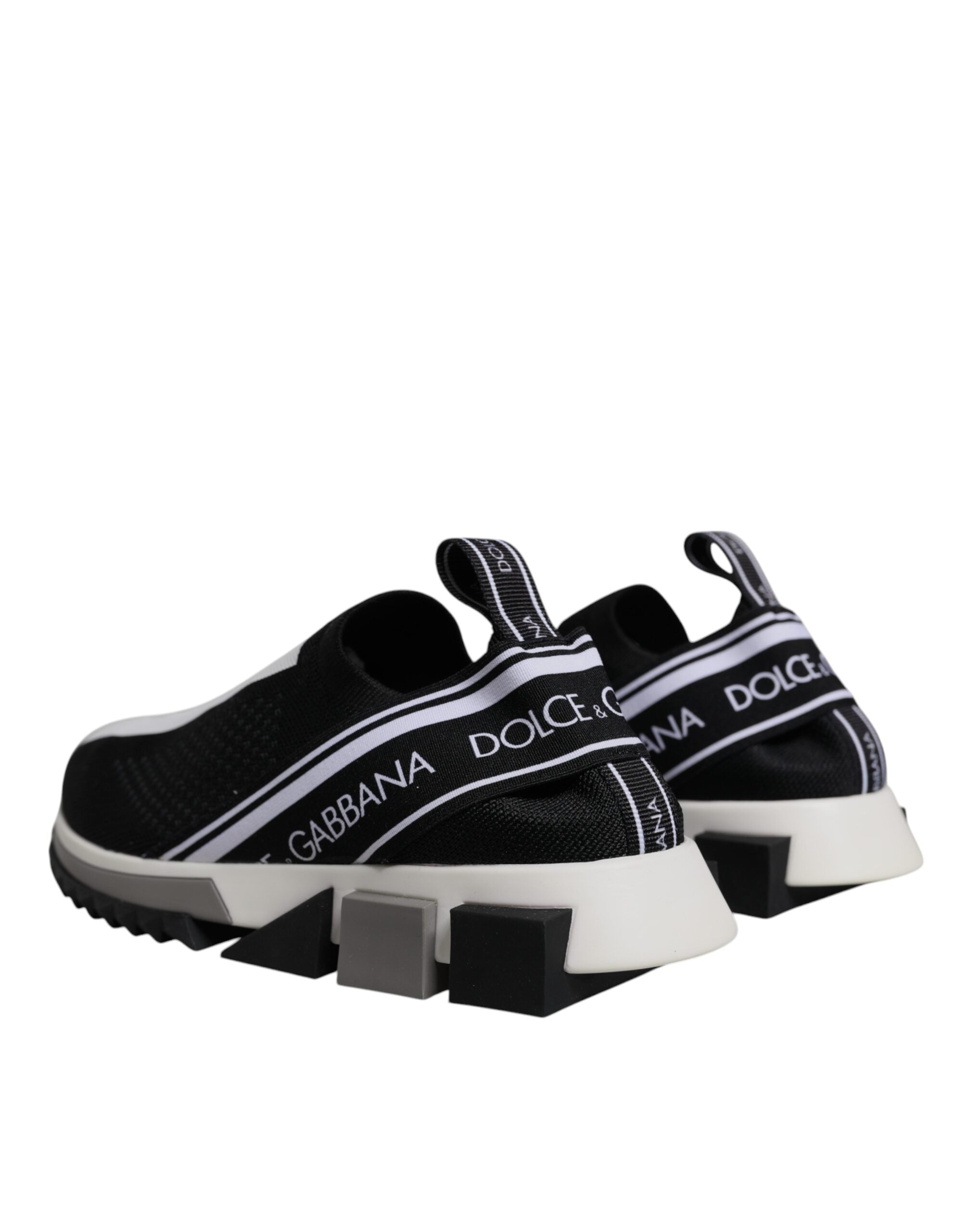 Zwart Witte Slip On Sorrento Sneakers Schoenen