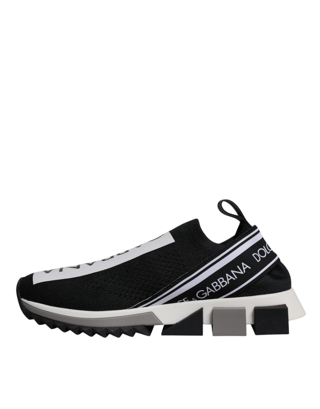Zwart Witte Slip On Sorrento Sneakers Schoenen