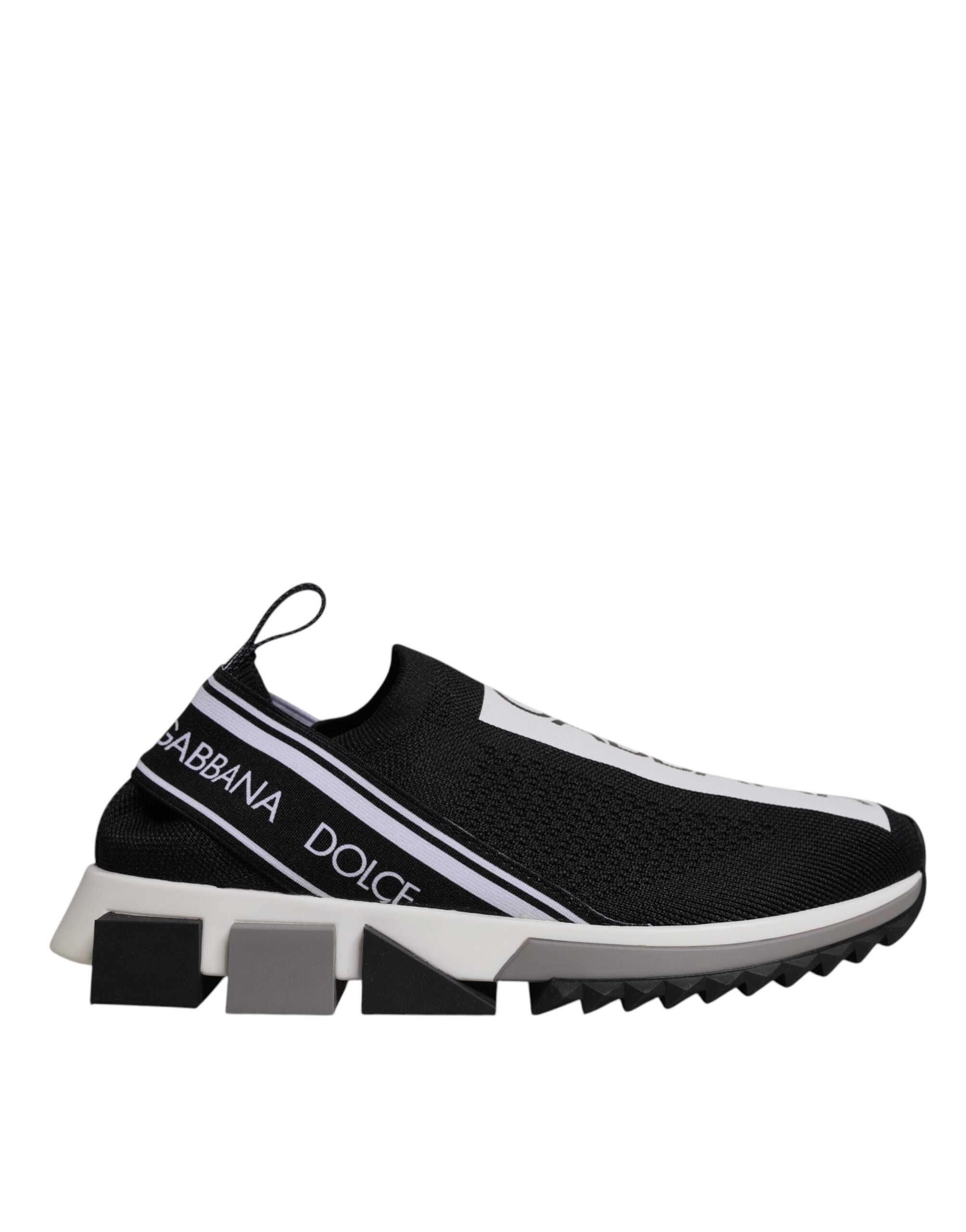 Zwart Witte Slip On Sorrento Sneakers Schoenen
