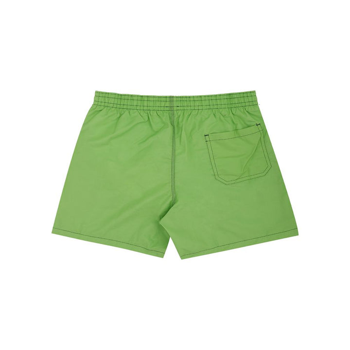 Malo Green Polyester Swim Shorts