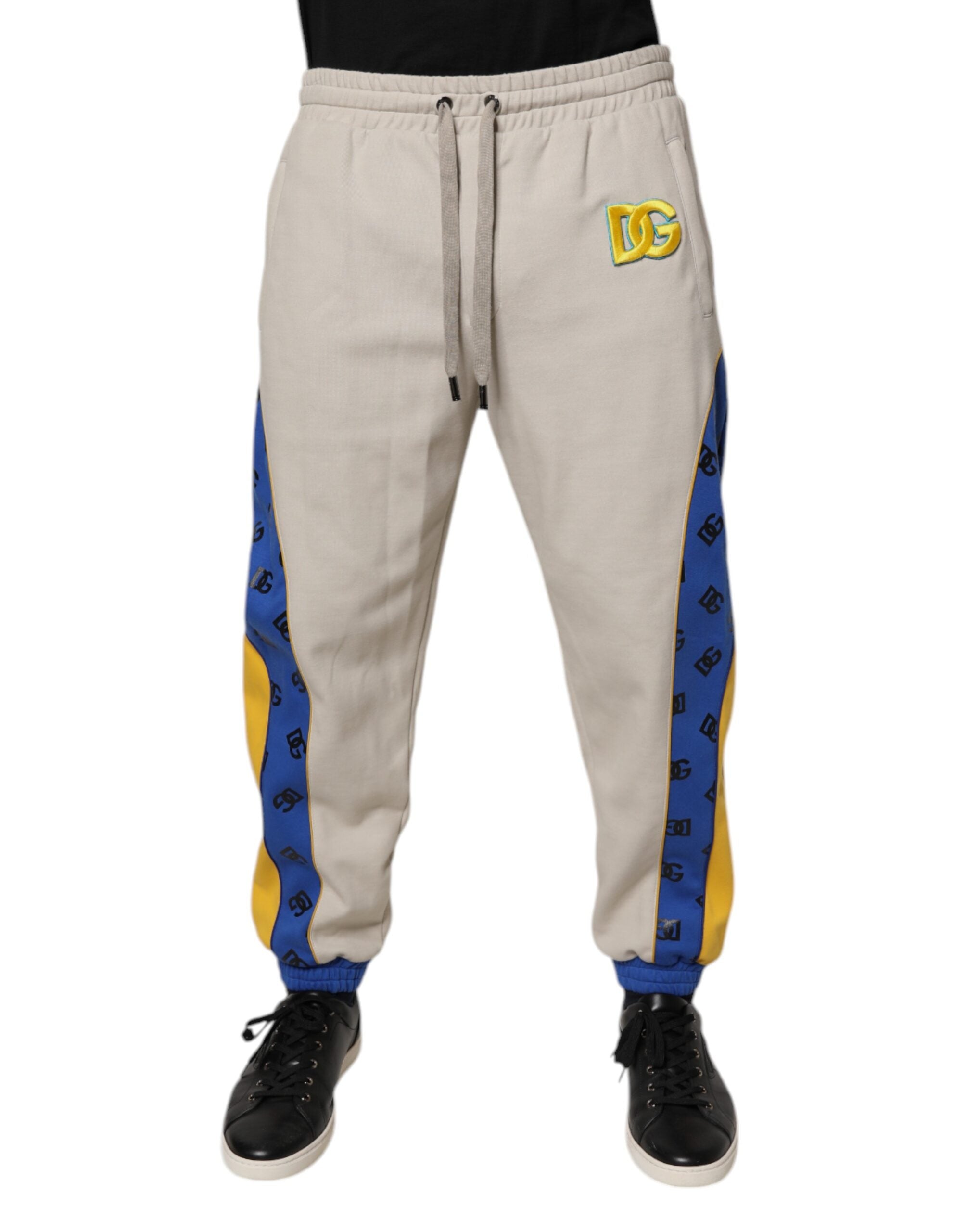 Veelkleurige Katoenen DG Joggingbroek