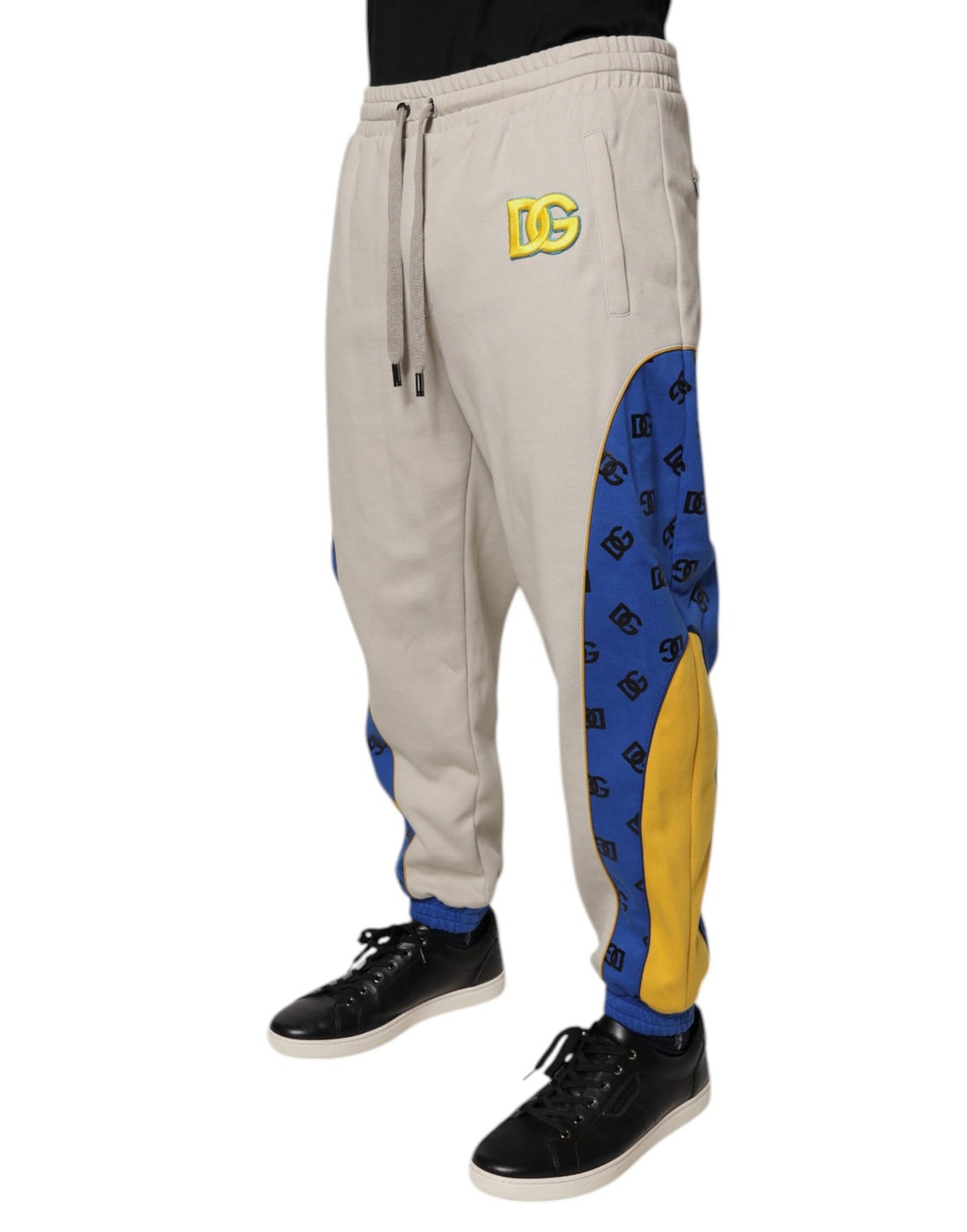Veelkleurige Katoenen DG Joggingbroek