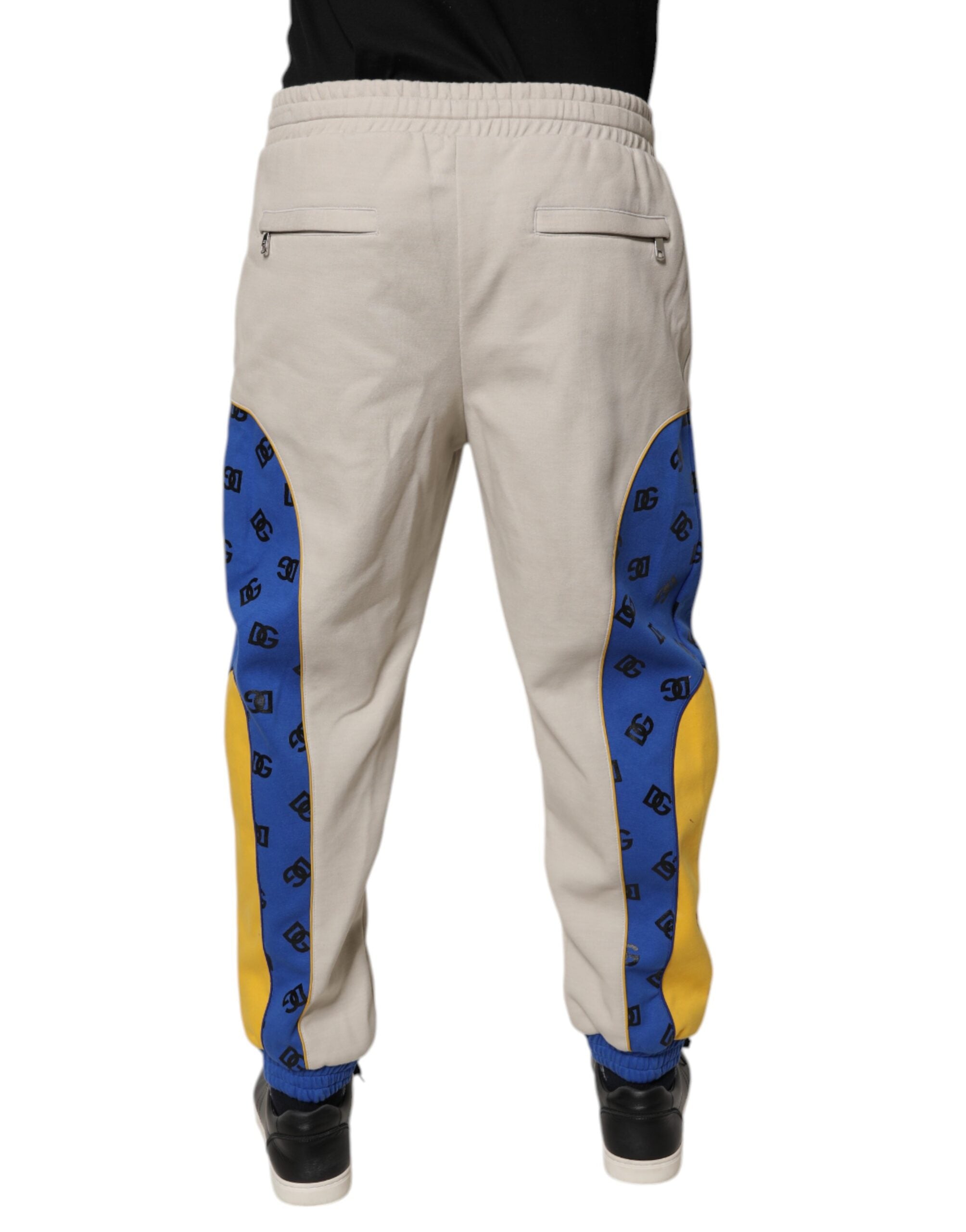 Veelkleurige Katoenen DG Joggingbroek