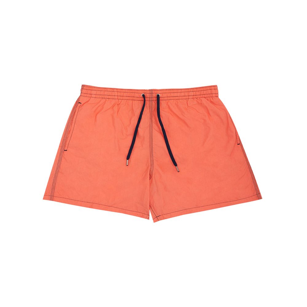 Malo Orange Polyester Swim Shorts