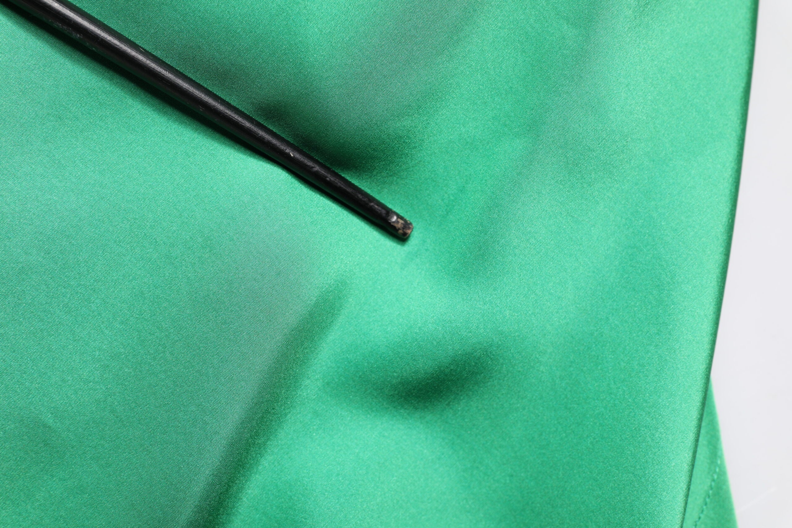 Dolce & Gabbana Green Silk Satin Long Sleeves Casual Shirt