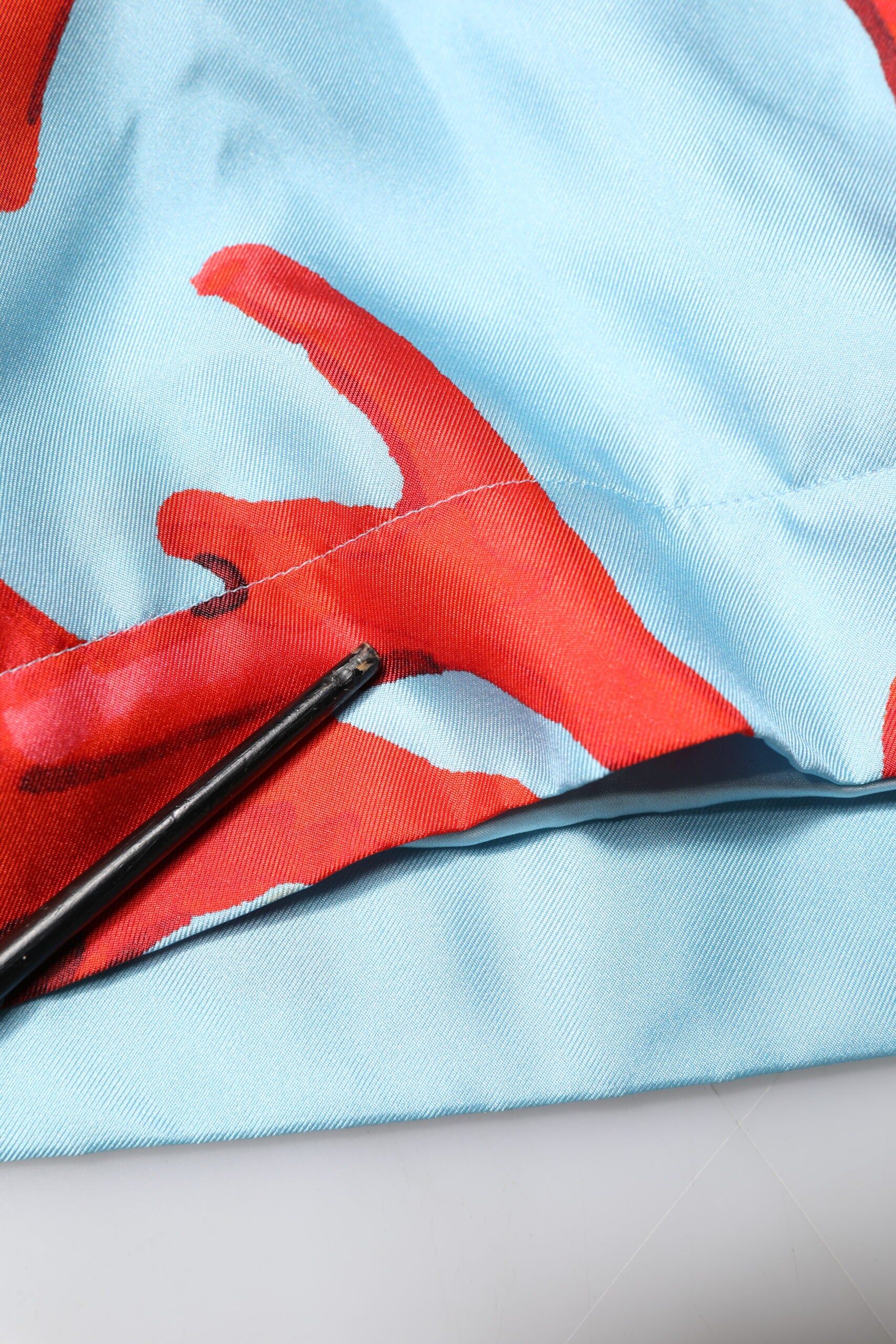 Blauw Rood Koraalprint Omslagjas