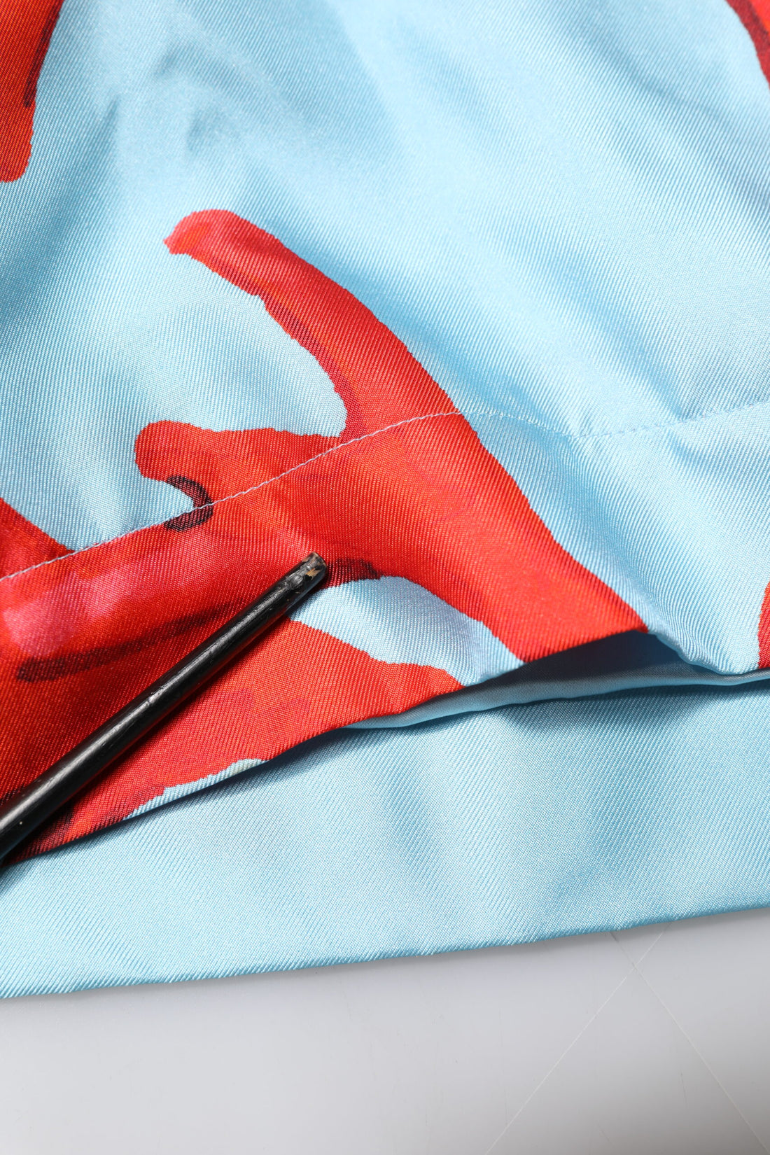 Blauw Rood Koraalprint Omslagjas