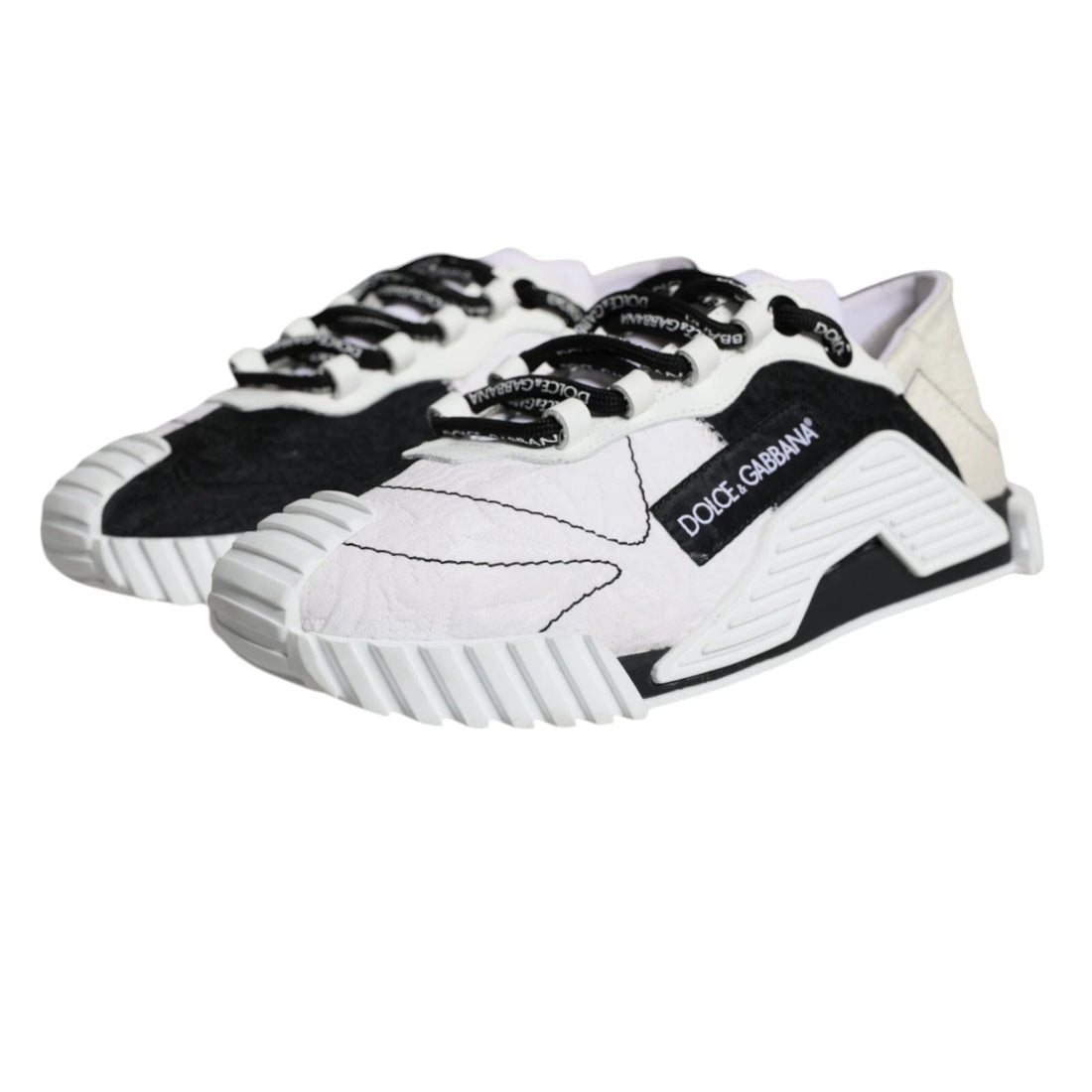 Witte Zwarte Lage NS1 Sneakerschoenen