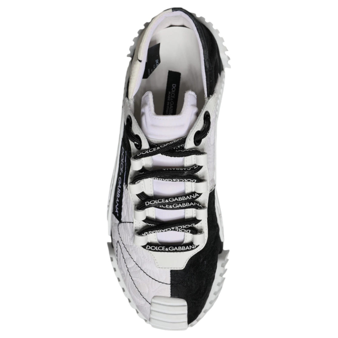 Witte Zwarte Lage NS1 Sneakerschoenen