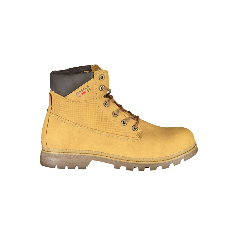 Carrera Giallo Polyurethane Men Ankle Boot