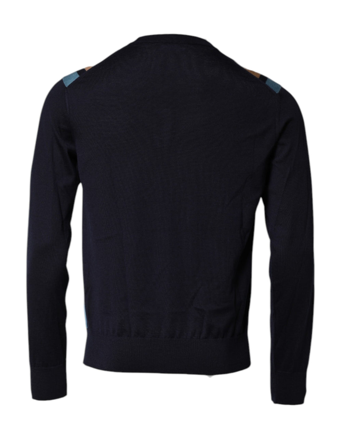 Dolce & Gabbana Multicolor Stripes Crew Neck Pullover Sweater