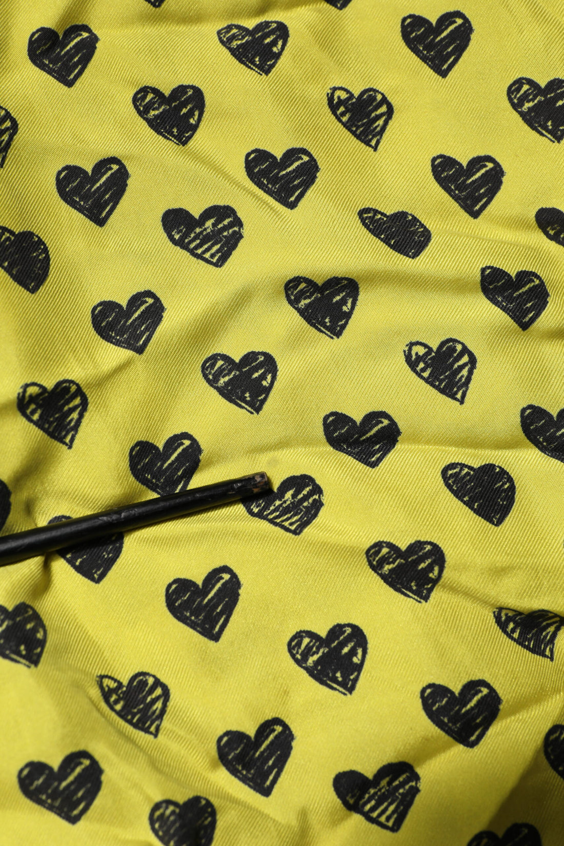 Dolce & Gabbana Yellow Heart Short Sleeves Men Casual Shirt