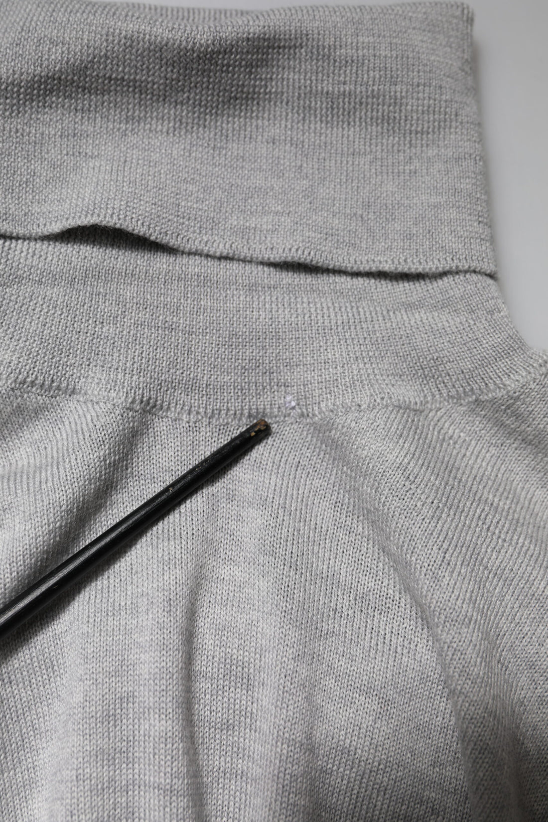 Dolce & Gabbana Gray Long Sleeve Turtleneck Pullover Sweater