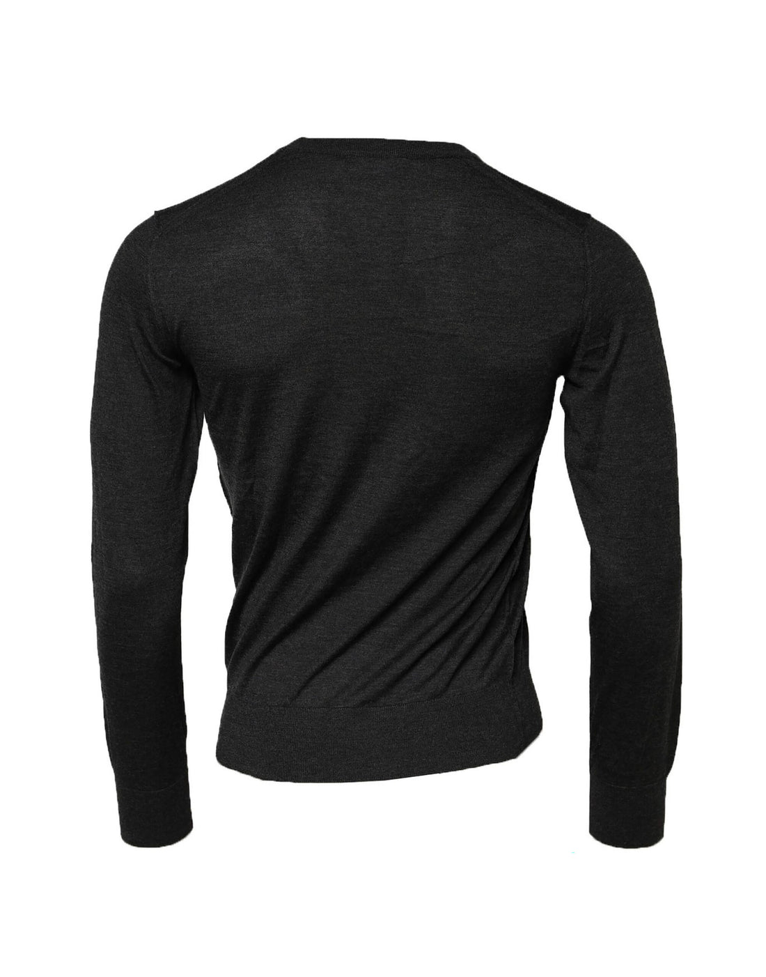 Dolce & Gabbana Gray Cashmere Crew Neck Sweatshirt Sweater