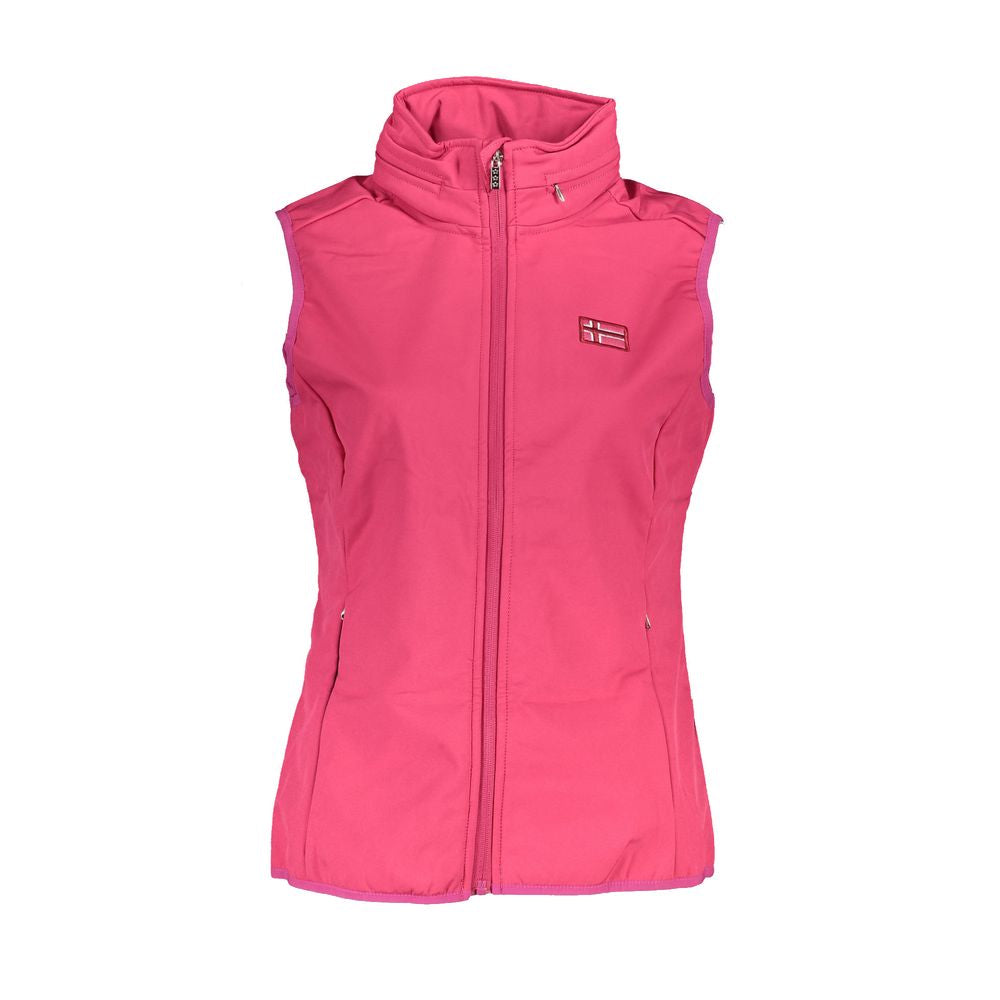 Scuola Nautica Pink Polyester Women Jacket