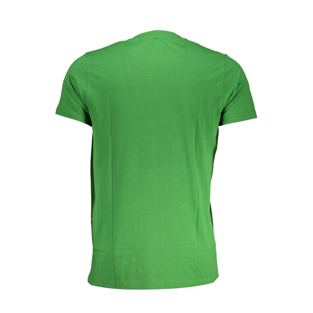 Cavalli Class Verde Cotton Men T-Shirt