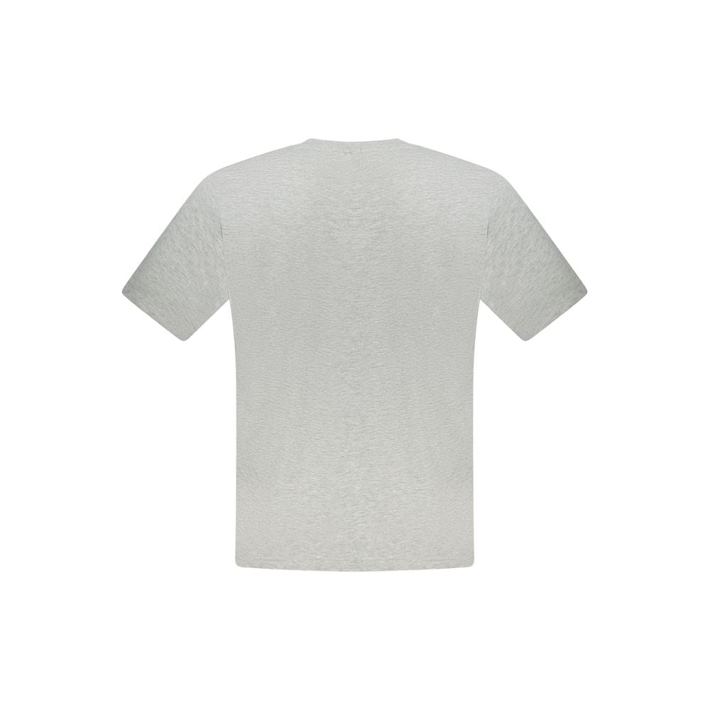 North Sails Grigio Cotton Men T-Shirt
