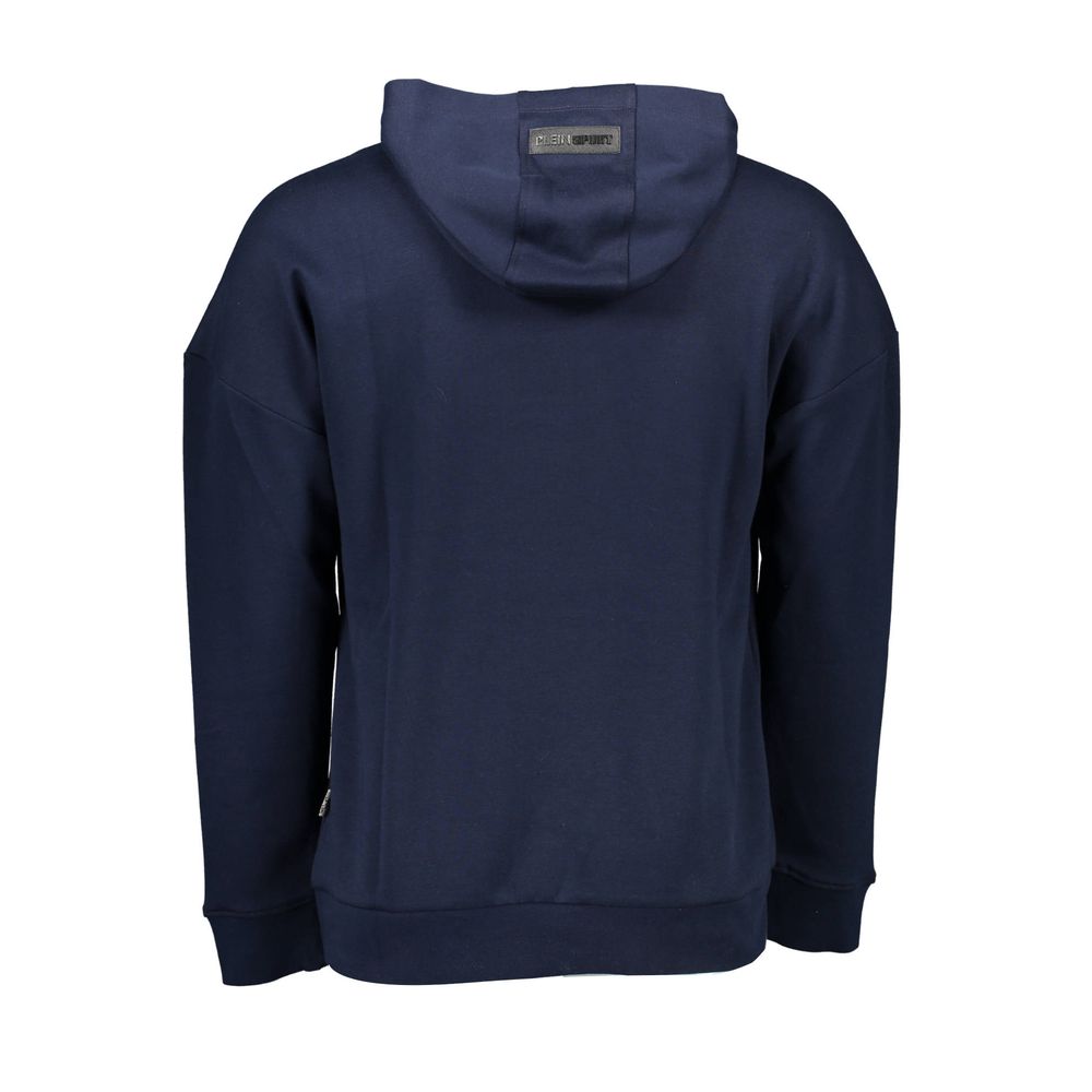 Plein Sport Blue Cotton Men's Sweatshirt